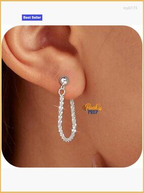 925 Sterling Silver Tassel Dangle Earrings, 6cm Long Fringe Drop Earrings